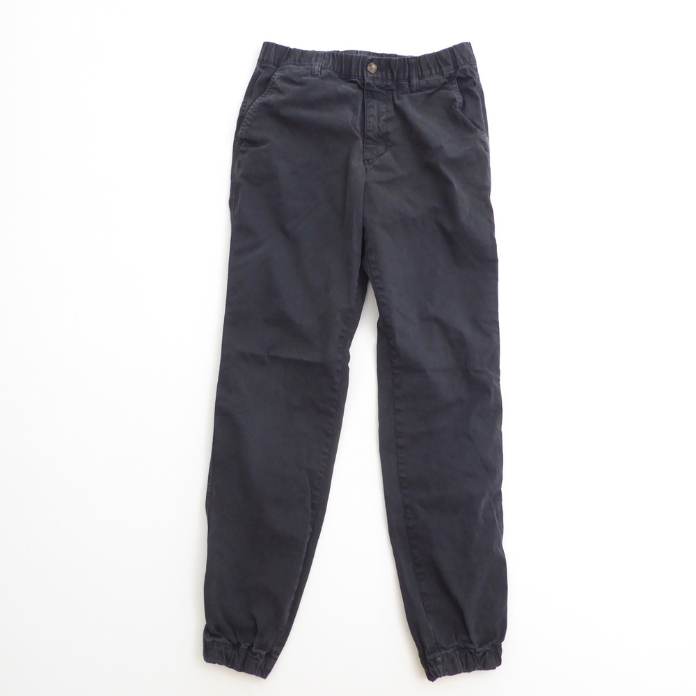 Bearbottom Mens Jogger Pants Washed Black Gray Cotton Spandex Stretch M Tall